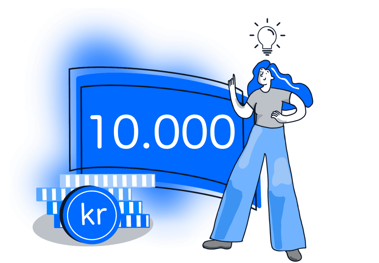 Lån på 10 000 kr