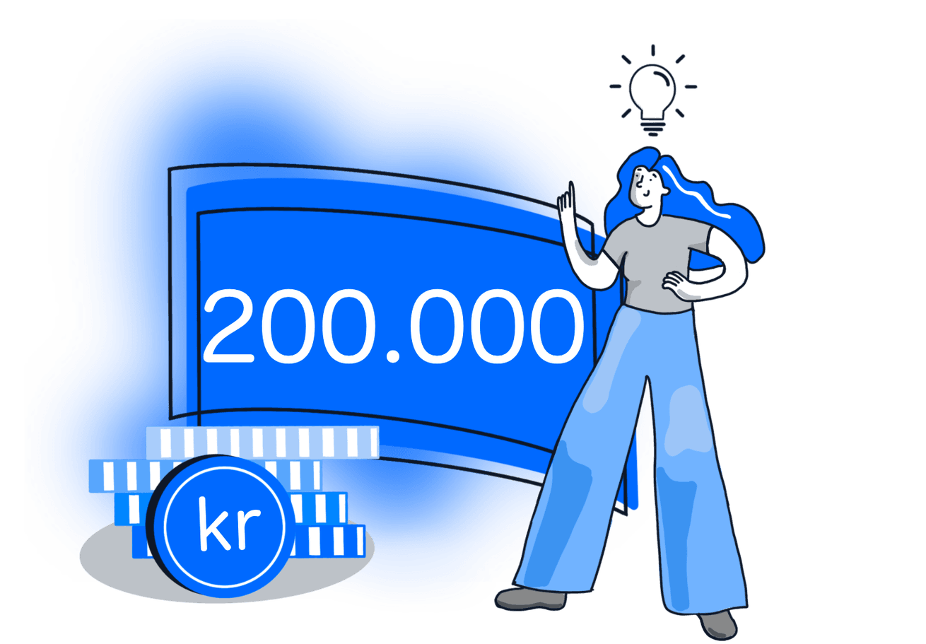 Lån på 200 000 kr